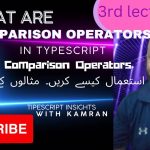 What are Comparison Operators in TypeScript? |How to use Comparison ...