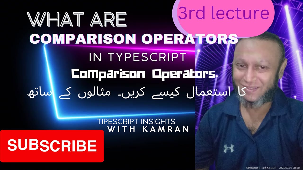 What are Comparison Operators in TypeScript? |How to use Comparison ...