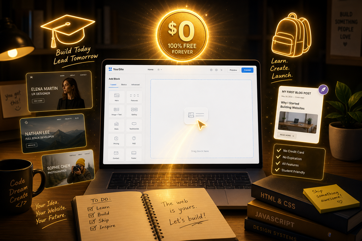 WordPress.com targets the next generation of web creators with a free student plan